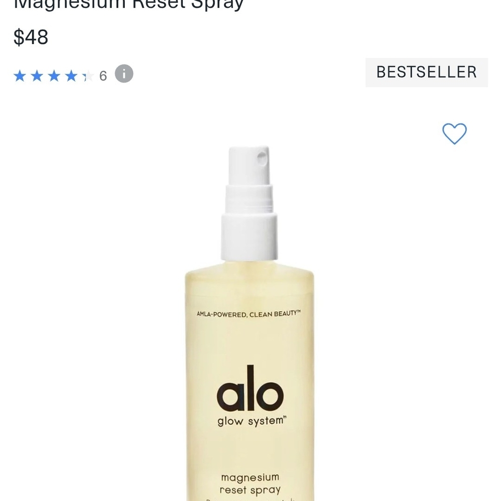 ALO Yoga Magnesium Reset Spray - Cream - Picture 2 of 2
